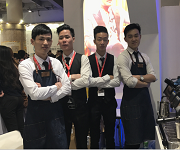 2017年3月9日【第46屆中國(guó)(廣州)國(guó)際美博會(huì)】王燦杰、肖棟元、楊瑞宏、朱歡洪被聘請(qǐng)為咖啡師演出嘉賓！